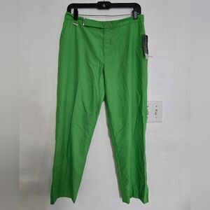 Vintage Lauren Active By Ralph Lauren Mauna Kelly Green Golf Pants Size 8